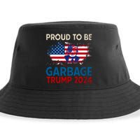 Trump 2024 Election Proud To Be Garbage Vote Trump Presiden Sustainable Bucket Hat