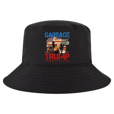 Trump 2024 Election Proud To Be Garbage Vote Trump President Cool Comfort Performance Bucket Hat