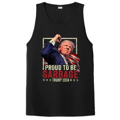 Trump 2024 Election Proud To Be Garbage Vote Trump President PosiCharge Competitor Tank