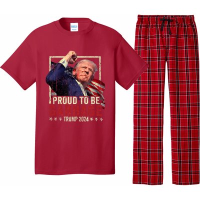 Trump 2024 Election Proud To Be Garbage Vote Trump President Pajama Set