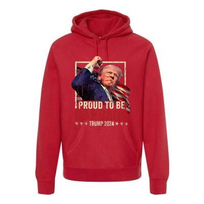 Trump 2024 Election Proud To Be Garbage Vote Trump President Premium Hoodie