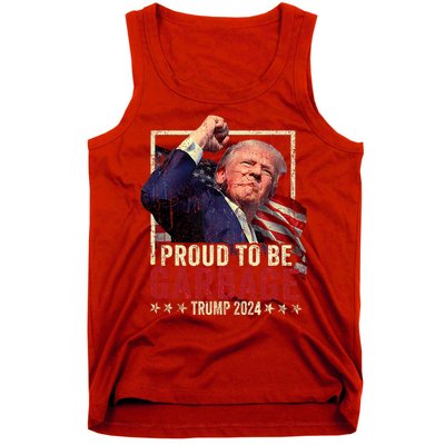 Trump 2024 Election Proud To Be Garbage Vote Trump President Tank Top