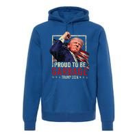 Trump 2024 Election Proud To Be Garbage Vote Trump President Premium Hoodie