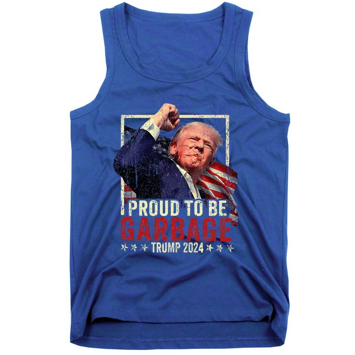 Trump 2024 Election Proud To Be Garbage Vote Trump President Tank Top