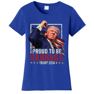 Trump 2024 Election Proud To Be Garbage Vote Trump President Women's T-Shirt