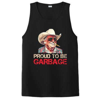 Trump 2024 Election Proud To Be Garbage Vote Trump President PosiCharge Competitor Tank