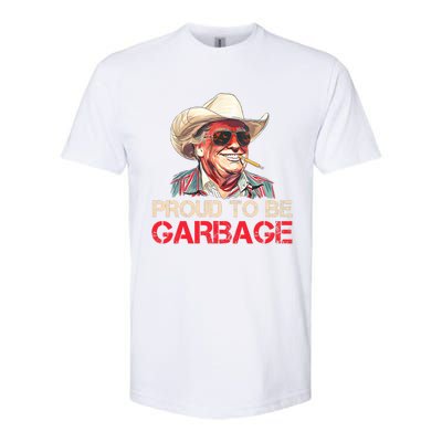 Trump 2024 Election Proud To Be Garbage Vote Trump President Softstyle CVC T-Shirt