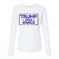 Trump 2024 Election For Republicans Trump Vance 2024 Womens Cotton Relaxed Long Sleeve T-Shirt