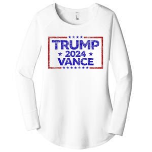 Trump 2024 Election For Republicans Trump Vance 2024 Women's Perfect Tri Tunic Long Sleeve Shirt