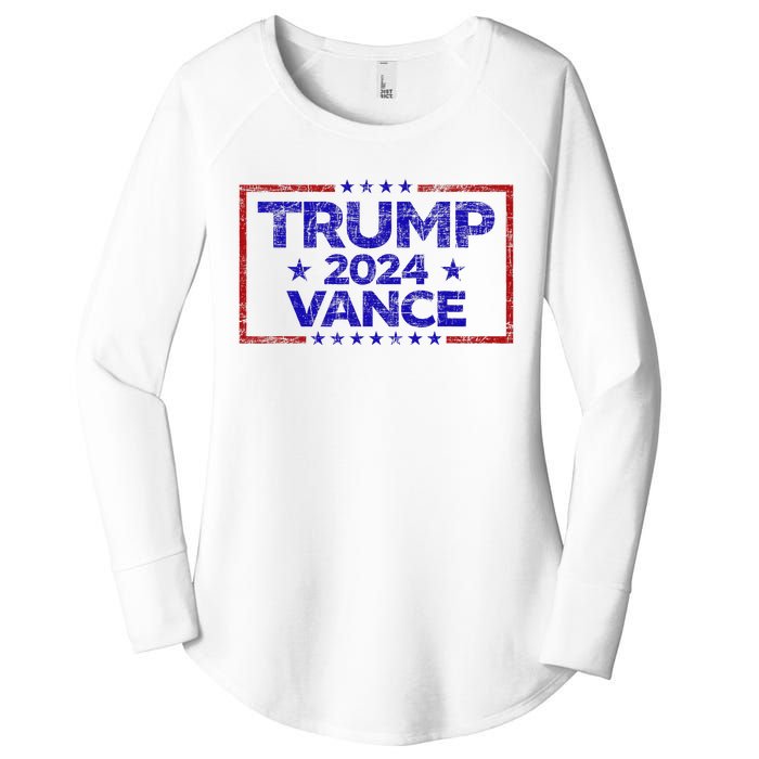 Trump 2024 Election For Republicans Trump Vance 2024 Women's Perfect Tri Tunic Long Sleeve Shirt