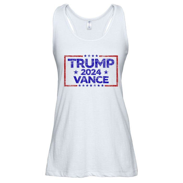 Trump 2024 Election For Republicans Trump Vance 2024 Ladies Essential Flowy Tank