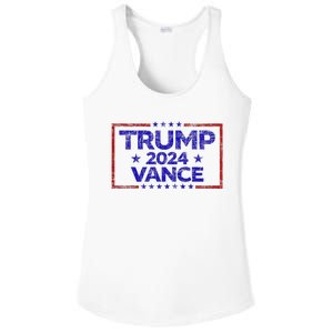 Trump 2024 Election For Republicans Trump Vance 2024 Ladies PosiCharge Competitor Racerback Tank