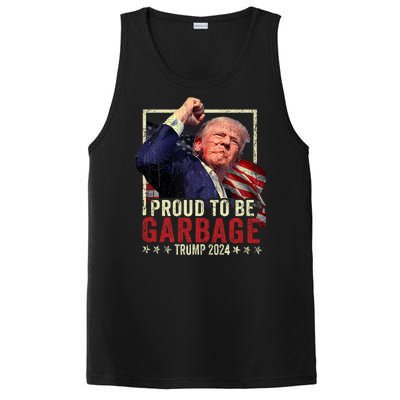 Trump 2024 Election Proud To Be Garbage Vote Trump President PosiCharge Competitor Tank