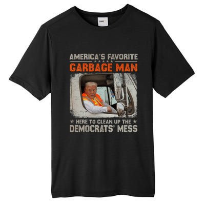 Trump 2024 Election Trump Garbage Man Vote Trump President Tall Fusion ChromaSoft Performance T-Shirt