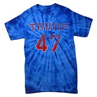 Trump 2024 Election 47 Victory Win President Tie-Dye T-Shirt