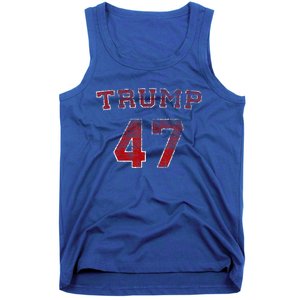 Trump 2024 Election 47 Victory Win President Tank Top