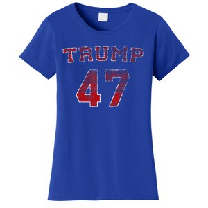 Trump 2024 Election 47 Victory Win President Women's T-Shirt