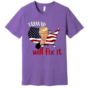 Trump 2024 Election Will Fix It Premium T-Shirt