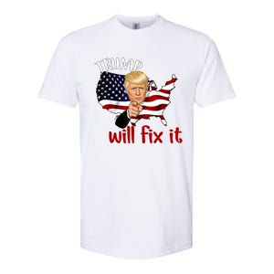 Trump 2024 Election Will Fix It Softstyle CVC T-Shirt