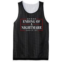 Trump 2025 Ending Of A Nightmare January 20th 2025 Mesh Reversible Basketball Jersey Tank