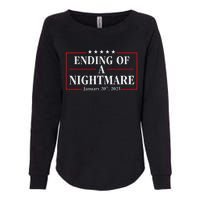 Trump 2025 Ending Of A Nightmare January 20th 2025 Womens California Wash Sweatshirt