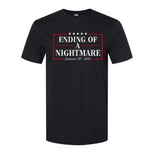 Trump 2025 Ending Of A Nightmare January 20th 2025 Softstyle CVC T-Shirt