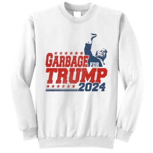 Trump 2024 Election Proud To Be Garbage Vote Trump President Trending Design Sweatshirt