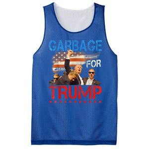 Trump 2024 Election Proud To Be Garbage Vote Trump President Mesh Reversible Basketball Jersey Tank