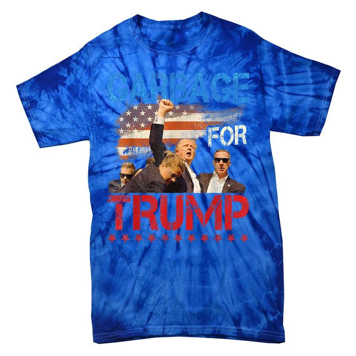 Trump 2024 Election Proud To Be Garbage Vote Trump President Tie-Dye T-Shirt