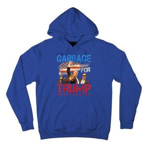 Trump 2024 Election Proud To Be Garbage Vote Trump President Tall Hoodie