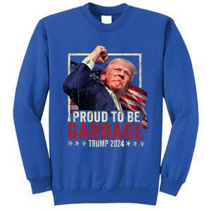 Trump 2024 Election Proud To Be Garbage Vote Trump President Sweatshirt