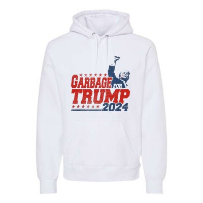 Trump 2024 Election Proud To Be Garbage Vote Trump President Premium Hoodie