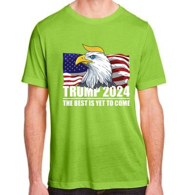 Trump 2024 Eagle Usa Flag Donald Trump Elections 2024 Gift Adult ChromaSoft Performance T-Shirt