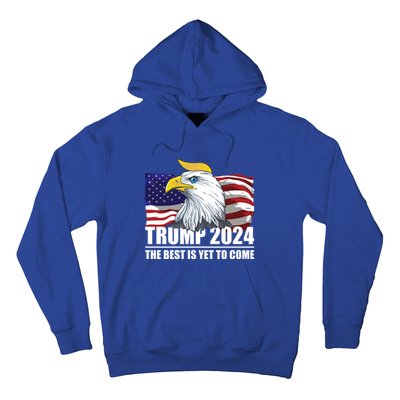 Trump 2024 Eagle Usa Flag Donald Trump Elections 2024 Gift Hoodie