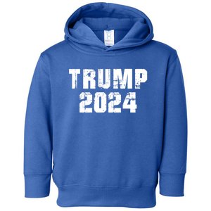 Trump 2024 Election Keep America Great Supporter Gift Muscle Gift Toddler Hoodie