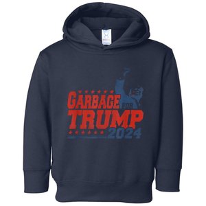 Trump 2024 Election Proud To Be Garbage Vote Trump President Toddler Hoodie