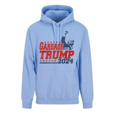 Trump 2024 Election Proud To Be Garbage Vote Trump President Unisex Surf Hoodie