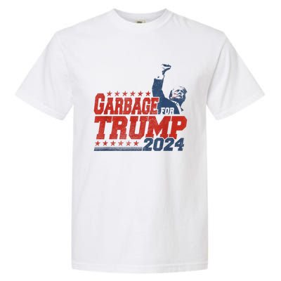 Trump 2024 Election Proud To Be Garbage Vote Trump President Garment-Dyed Heavyweight T-Shirt