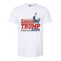 Trump 2024 Election Proud To Be Garbage Vote Trump President Softstyle CVC T-Shirt