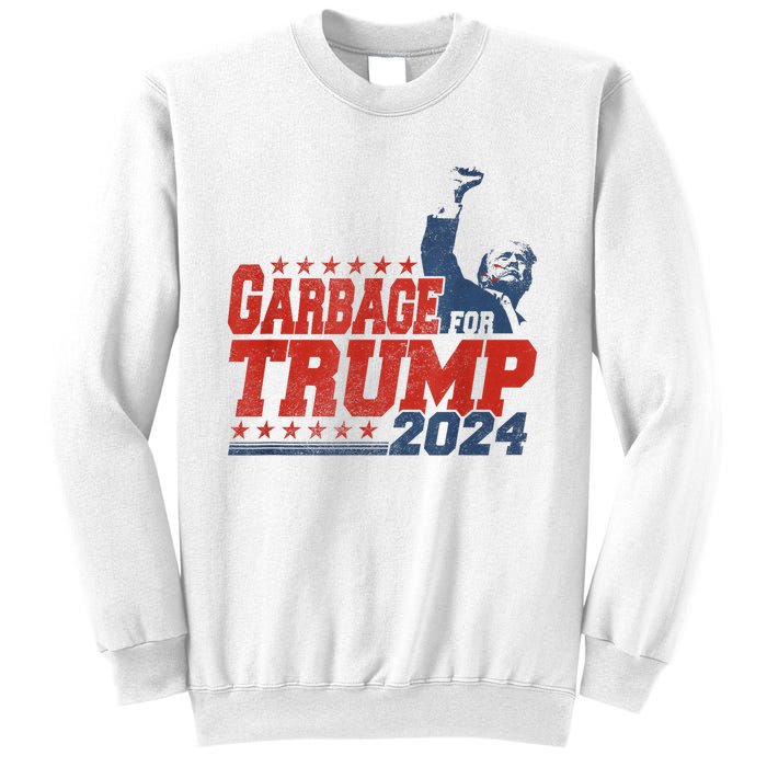 Trump 2024 Election Proud To Be Garbage Vote Trump President Sweatshirt