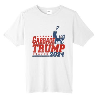 Trump 2024 Election Proud To Be Garbage Vote Trump President Tall Fusion ChromaSoft Performance T-Shirt