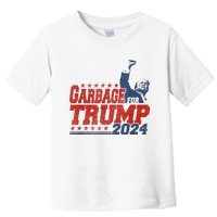 Trump 2024 Election Proud To Be Garbage Vote Trump President Toddler T-Shirt