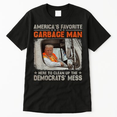 Trump 2024 Election Trump Garbage Man Vote Trump President Tall T-Shirt