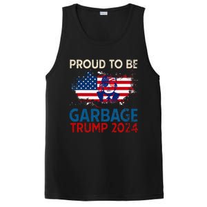 Trump 2024 Election Proud To Be Garbage Vote Trump Presiden PosiCharge Competitor Tank