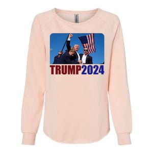 Trump 20247 Election Pennsylvania Rally Shooting Womens California Wash Sweatshirt