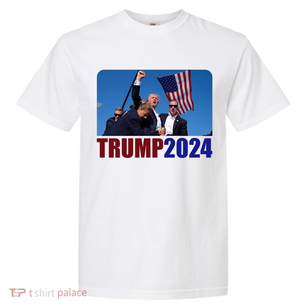 Trump 20247 Election Pennsylvania Rally Shooting Garment-Dyed Heavyweight T-Shirt