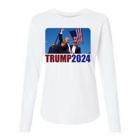 Trump 20247 Election Pennsylvania Rally Shooting Womens Cotton Relaxed Long Sleeve T-Shirt