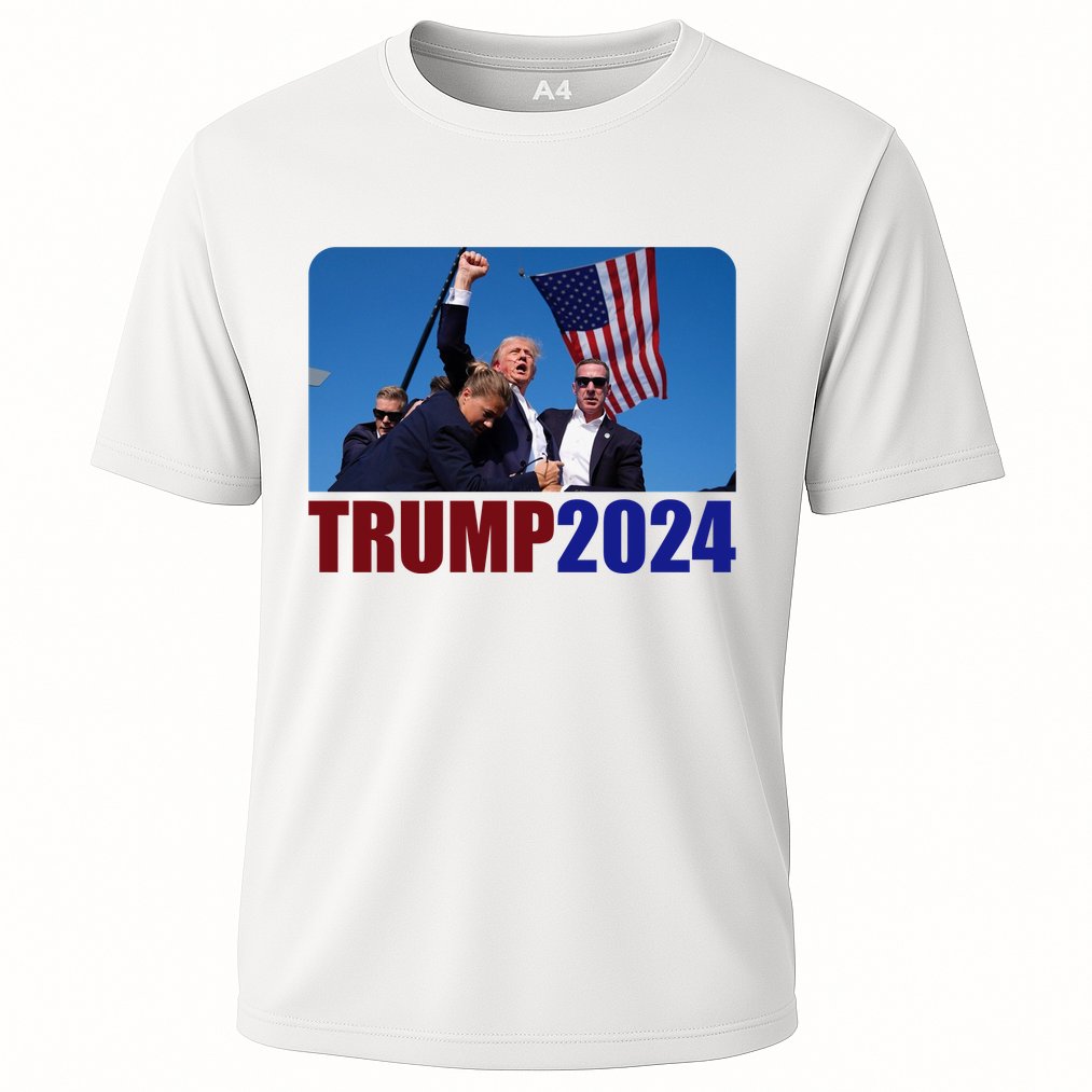 Trump 20247 Election Pennsylvania Rally Shooting Cooling Performance Crew T-Shirt