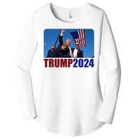 Trump 20247 Election Pennsylvania Rally Shooting Women's Perfect Tri Tunic Long Sleeve Shirt