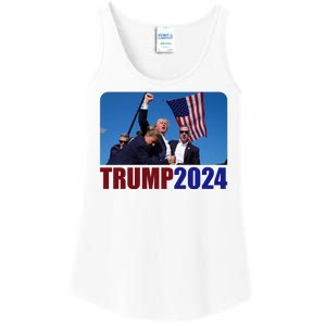 Trump 20247 Election Pennsylvania Rally Shooting Ladies Essential Tank